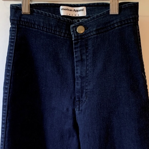 American Apparel size XS Easy Jean dark wash - Picture 5 of 9
